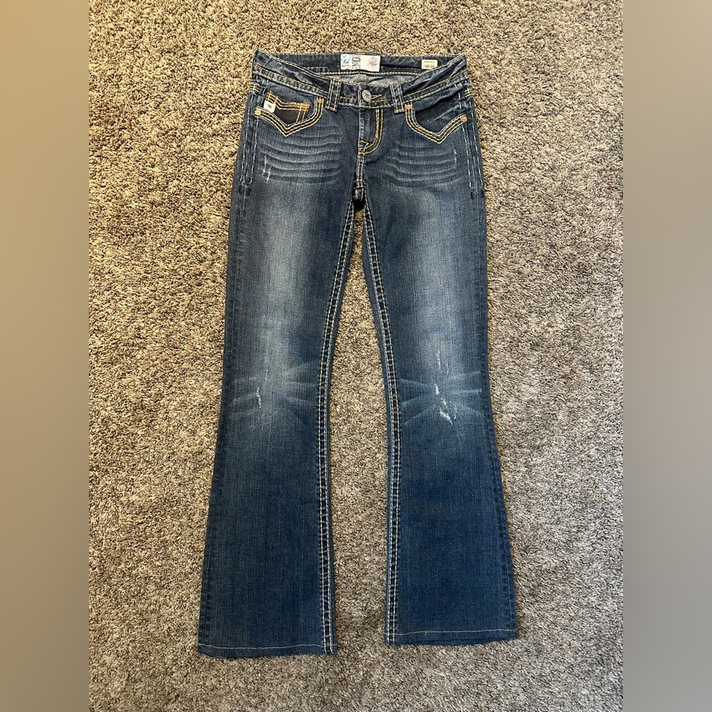 Stylish Blue Flare Jeans for Women